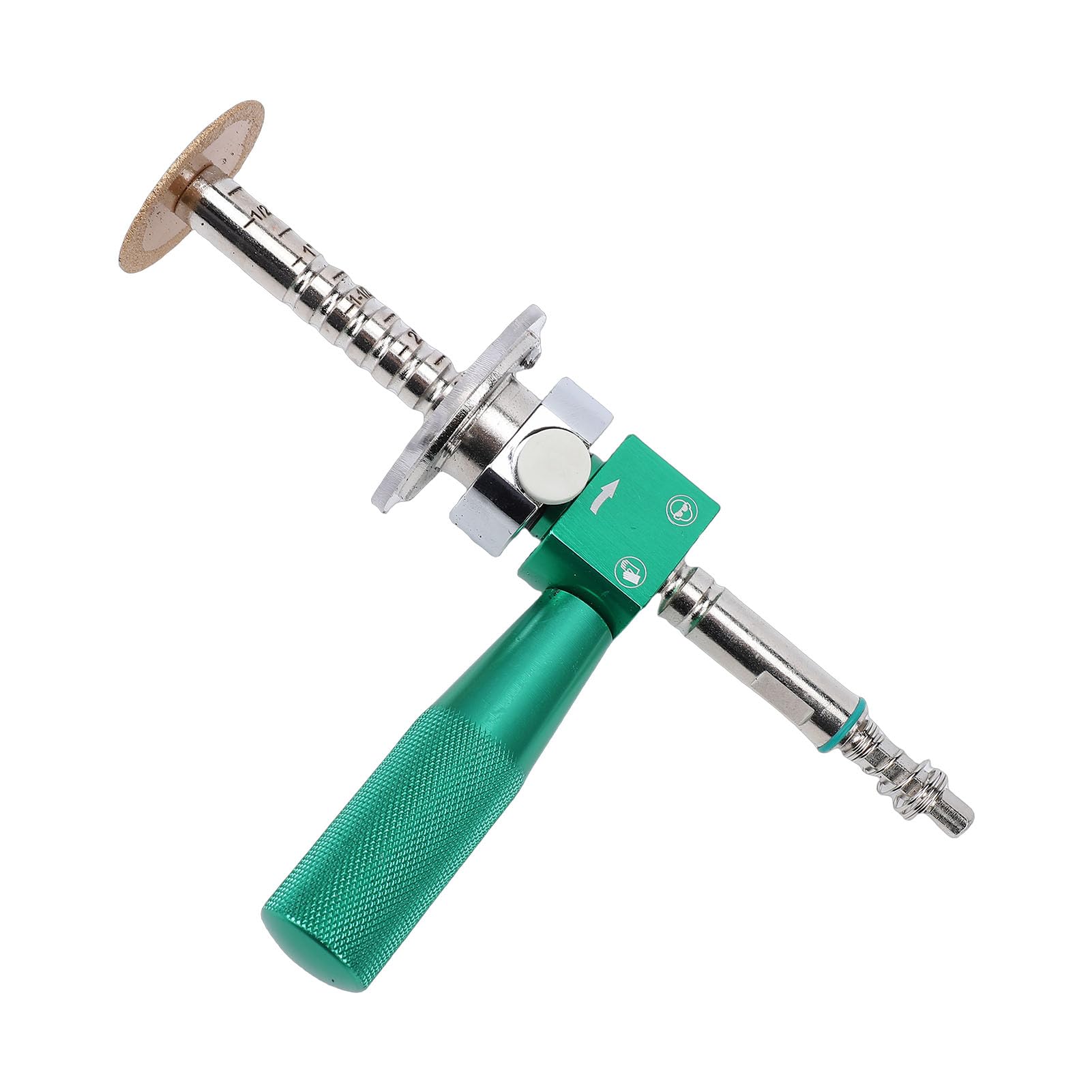 Naroote Coupe-tube Interne de 4 Pouces, Coupe-tube à Profondeur Réglable, en Acier Inoxydable avec Lame en Carbure, Idéal pour les Tuyaux en Plastique PVC ABS de 1/2 Po à 4 Po et les Perceuses