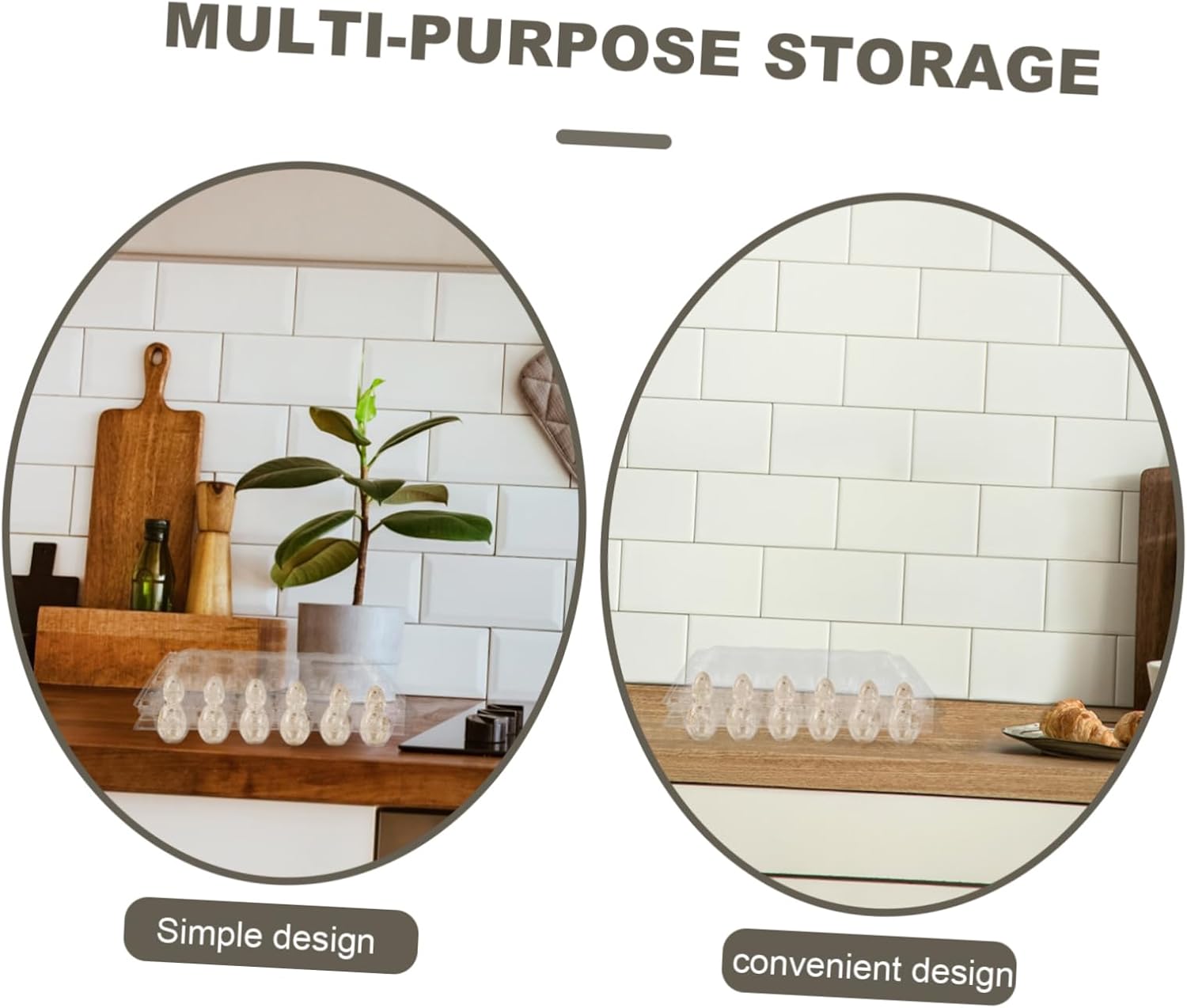 Unomor 25pcs Quail Egg Holder Lid Plastic Egg Cartons for Storage Compact Design for Kitchen