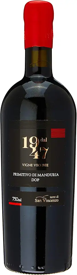 Terre San Vicenzo V. Dal 1947 Tt Primitivo Di Manduria 750 Ml