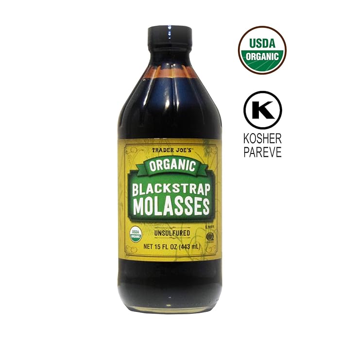 Buy Trader Joe's Organic Blackstrap Molasses NET 15 FL OZ (443 ml