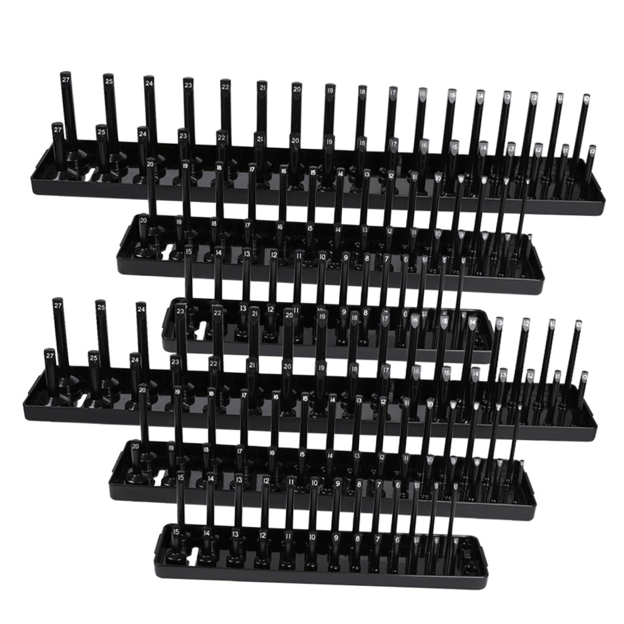Plateau de rangement pour douilles hautes POPETPOP multifonctionnel et stable