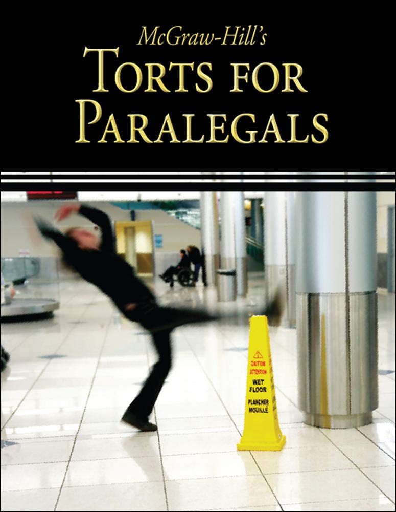 Buy McGraw-Hill's Torts for Paralegals — BookShops.in