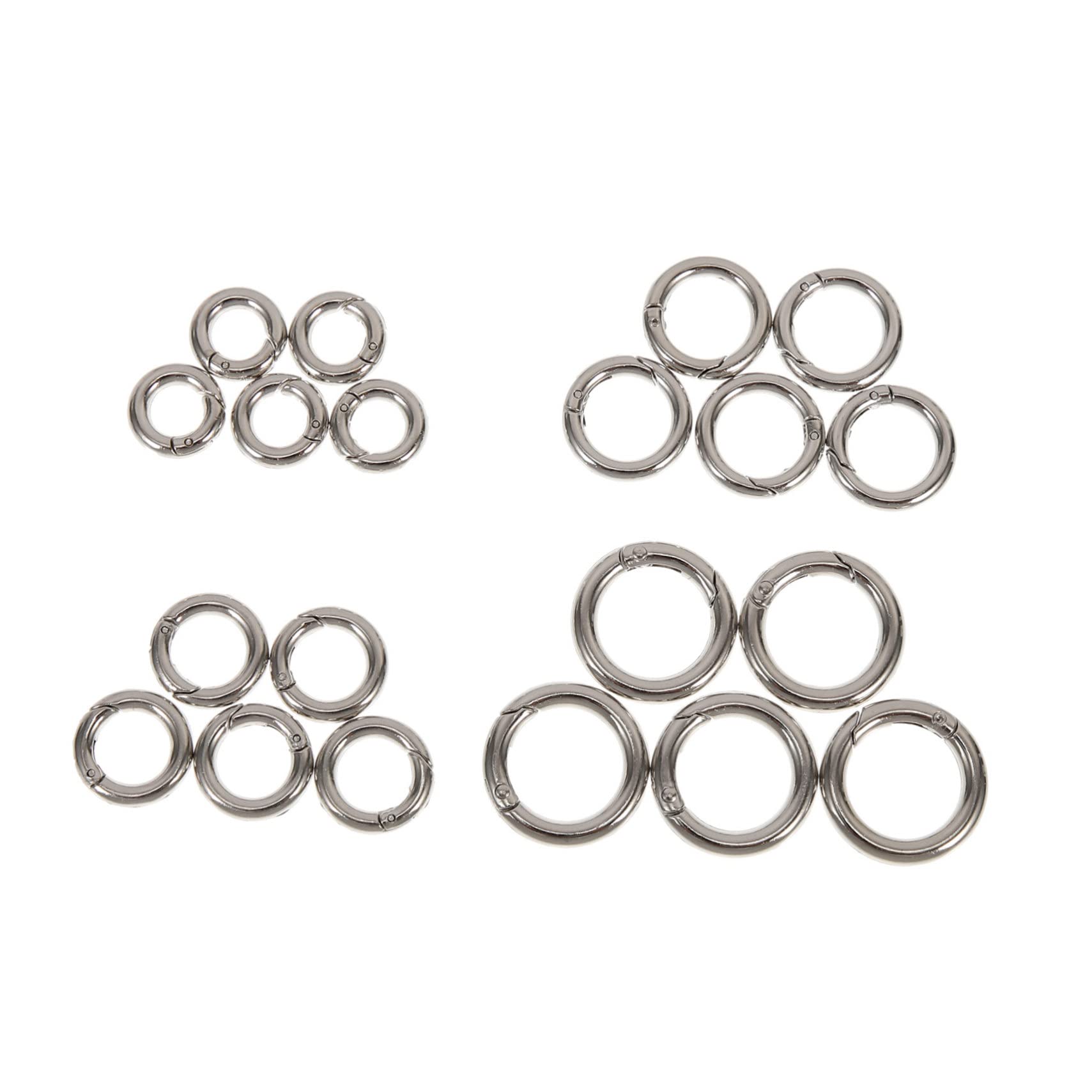 Anillos resorte fáciles de usar que evitan la corrosión en tus llaveros