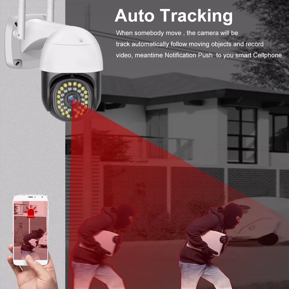 OneXsale 4g sim 4mp ptz CCTV Camera ip66 Waterproof Wireless Outdoor Security Camera v380 app auto Tracking 2-Way Audio Color Night Vision 3