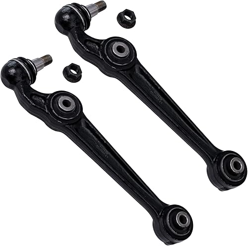 Miniatura 104 de Detroit Axle - Brazos de control delanteros para Nissan Pathfinder Frontier Xterra, 2 brazos de control superiores con rótulas, conjunto de par
