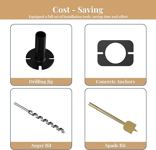 Miniatura 6 de 8 soportes de pared para estantes flotantes de alta resistencia, soportes invisibles negros para estantería, accesorios decorativos flotantes