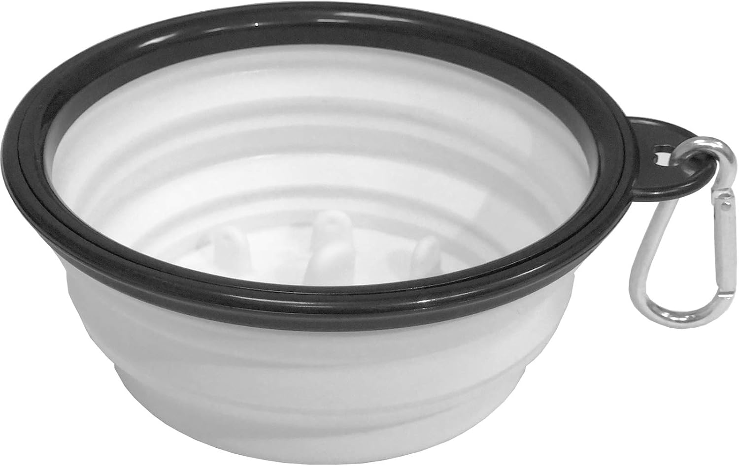 Vabogu Dog slow feeder bowls, Large-34 oz, White