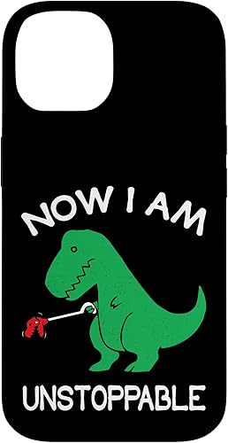 Miniatura 4 de iPhone 13 Now I'm Unstoppable - Divertida funda de dinosaurio T-Rex