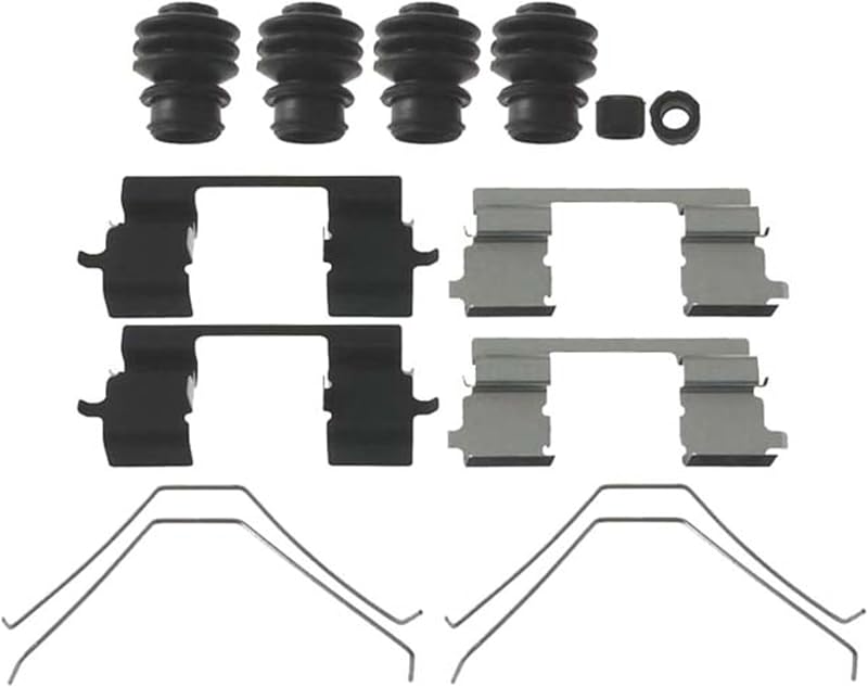 Gold 18K2122X (88877425) Front Disc Brake Caliper Hardware Kit with Clips, Springs, Seals, and Bushings