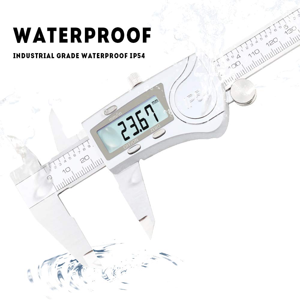 Oudtinz ABSOLUTE ORIGIN - Calibro elettronico digitale, protezione IP54, estrema precisione, 6"