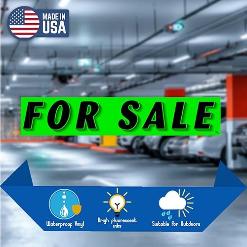 Miniatura 3 de Versa-Tags Calcomanías de vinilo verde Chartreuse – Paquete de 12 calcomanías para publicidad de parabrisas de concesionarios de automóviles, 3rd