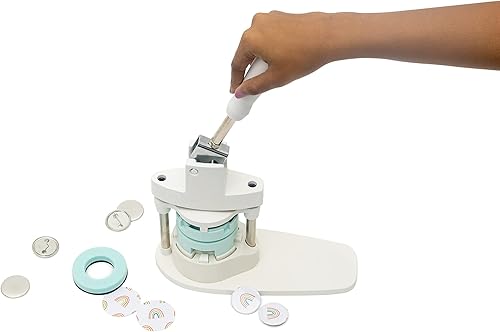 Vista 2 de We R Memory Keepers Kit de prensa de botón Blanco