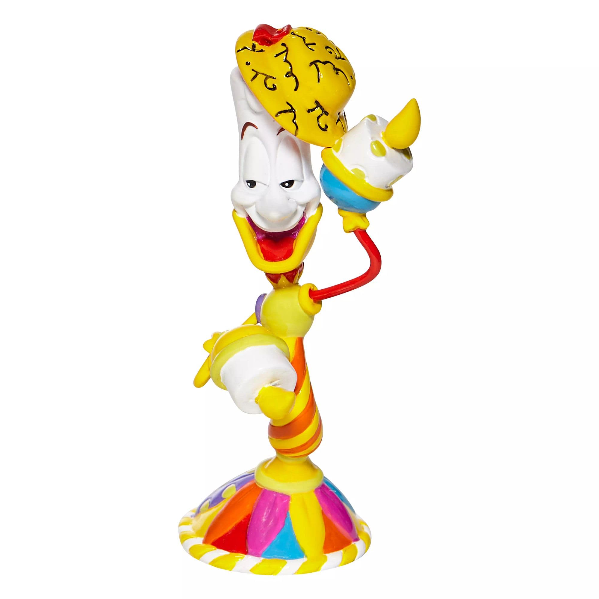 Enesco Disney Britto Collection Lumiere Mini Figurine