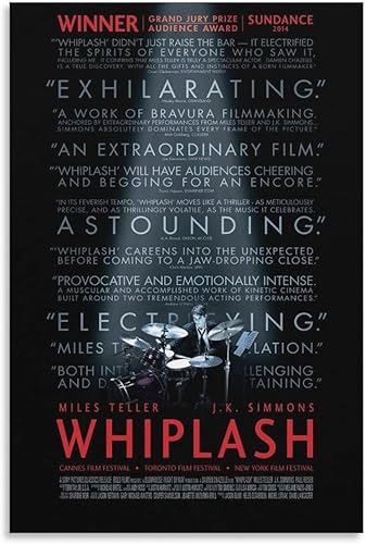 TONGYANG Póster de película inspirador para dormitorio, decoración de pared estética, lienzo, regalo de arte de pared, 12 x 18 pulgadas (11.8 x 17.7