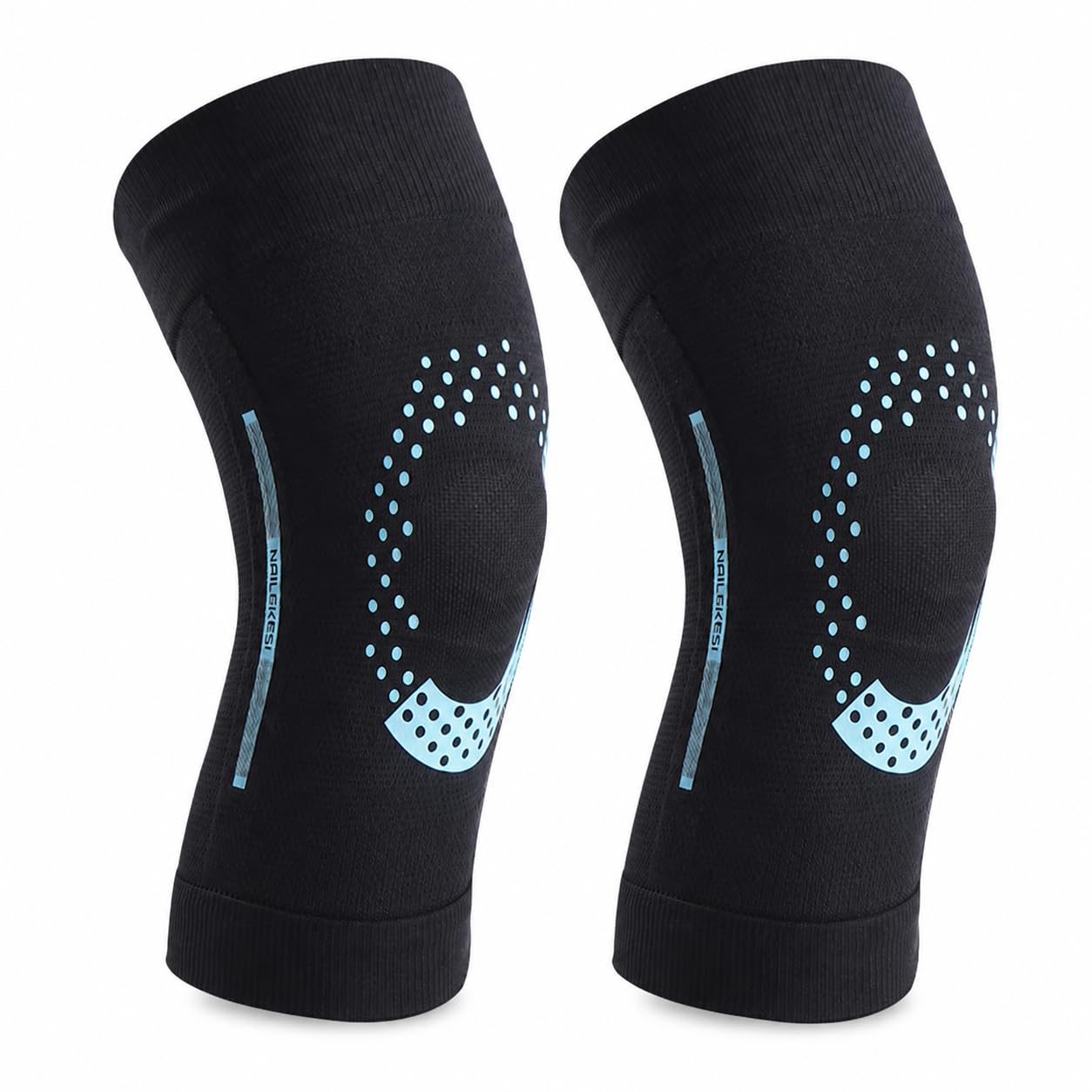 Protección Ciclismo Rodilleras, tela, para ciclismo, running, silicona, absorbe sudor, uso todas estaciones, para Ejercicio, style to 2, XL