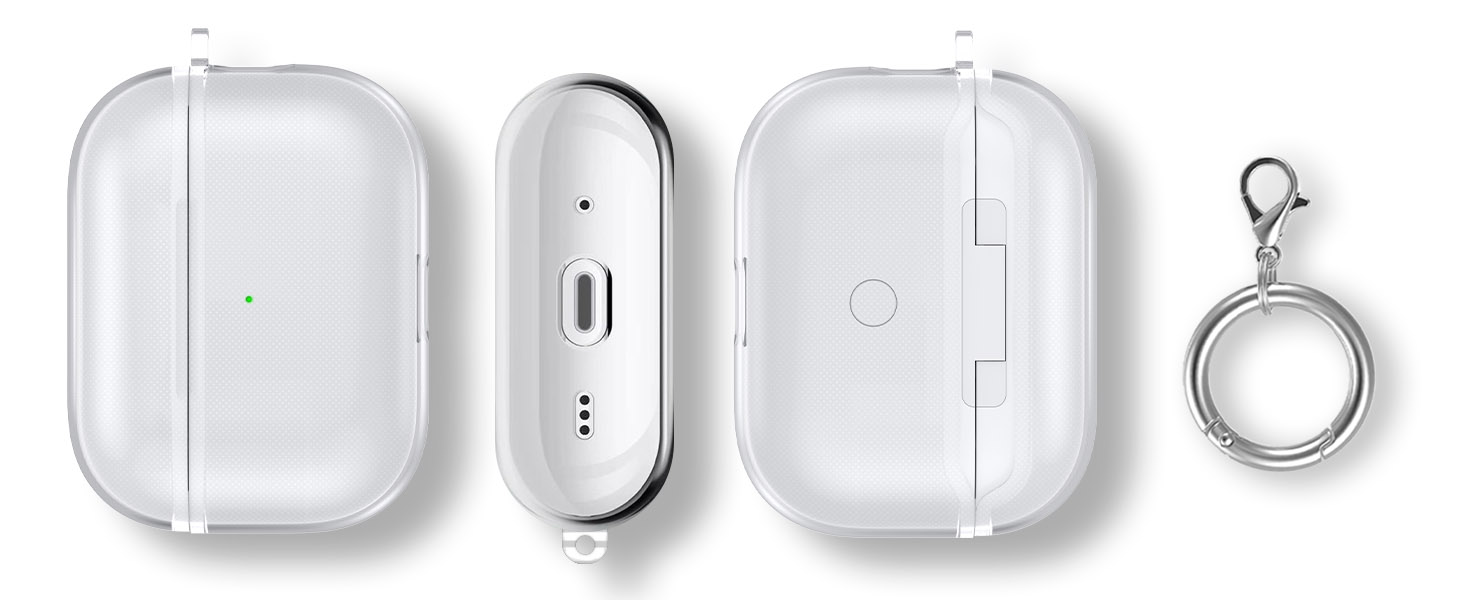 AirPods Pro/AirPods Pro2 用 ケース(クリア) Amazon | HEIGKOIK AirPods Pro2 ケース クリア AirPods Pro 第2