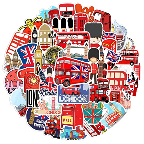LYunMu London Bus Aufkleber London Bus Sticker Set 50 Stücke Niedlich Deko für Auto Laptop Skateboard Fahrrad Moped Motorrad Fahrrad Computer,Geeignet für Erwachsene Kinder LYunMu London Bus Aufkleber London Bus Sticker Set 50 Stücke Niedlich Deko für Auto Laptop Skateboard Fahrrad Moped Motorrad Fahrrad Computer,Geeignet für Erwachsene Kinder