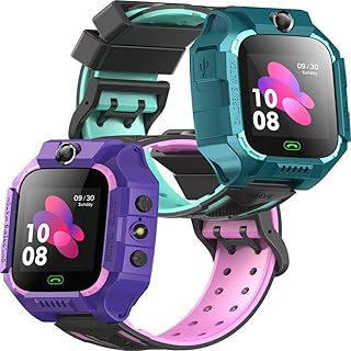 ساعة ذكية للأطفال من السلسلة 5 الجيل الثاني من جرين ليون، لون أزرق