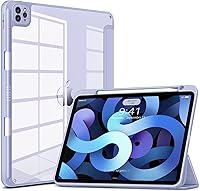 Vista 1 de VIKESI Funda para iPad Pro de 11 pulgadas de 4ª/3ª/2ª/1ª generación, iPad Air de 11 pulgadas, 5ª y 4ª generación con parte trasera transparente