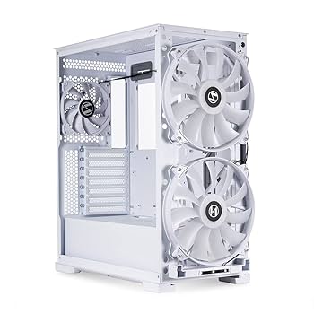 ホワイト RGBミドルタワーPCケース 楽天市場】【JX003】ゲーミング PCケース ミドルタワーケース