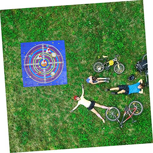 Jeu de fléchettes gonflable fusée PVC taille unique pour enfants - 5