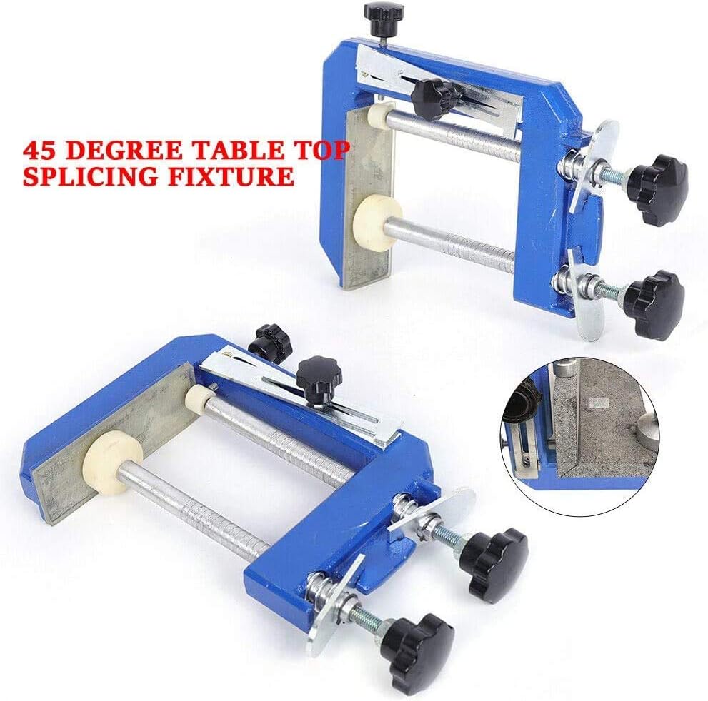 Prоduсt Dеаl 45°Miter Clamp, Countertop Seam Splicing Fixture Granite Marble Stone Glue Install Tools for Degree Miter Clamp Stone Mitre Clamp 32x20cm