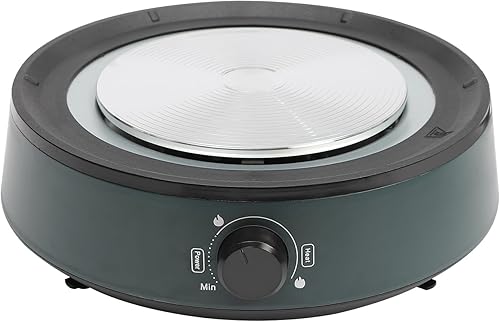 Miniatura 9 de Olla caliente inteligente de 4L4.2 cuartos de galón de 1350 W, sartén eléctrica antiadherente dividida para quemador de cocina, olla Shabu Shabu con