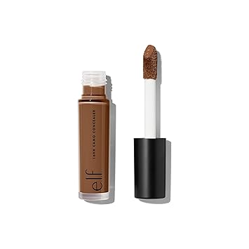 e.l.f, 16HR Camo Concealer, Full Coverage, Lightweight, Conceals, Corrects, Contours, Highlights, Rich Cocoa, Dries Matte, 6 Shades + 27 Colors, Ideal for All Skin Types, 0.203 Fl Oz