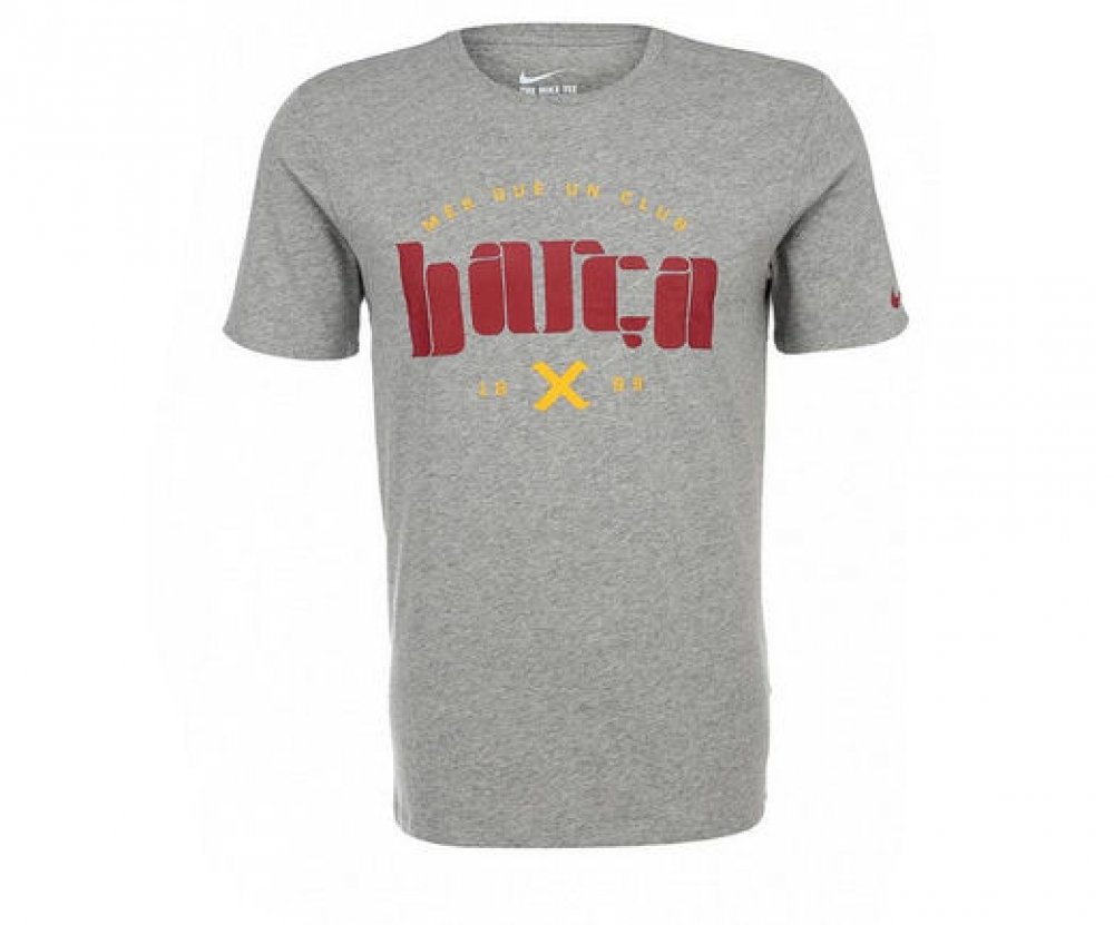 Nike2015-2016 Barcelona Squad Tee (Grey)