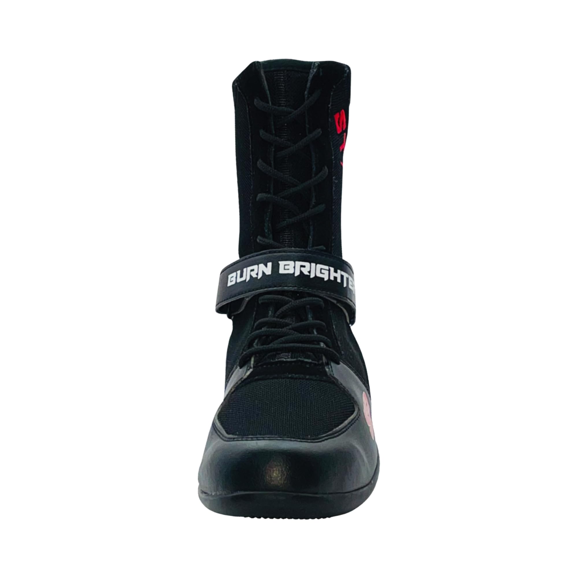 Starpro Superior Boxschuhe Wrestling Schuhe - MMA Muay Thai Kickboxen Sparring Boxers Trainers Kampfsport Schuhe Bodybuilding Boxen Stiefel Sport | Athletik Gummisohle Kletterschuhe Schwarz und Weiß