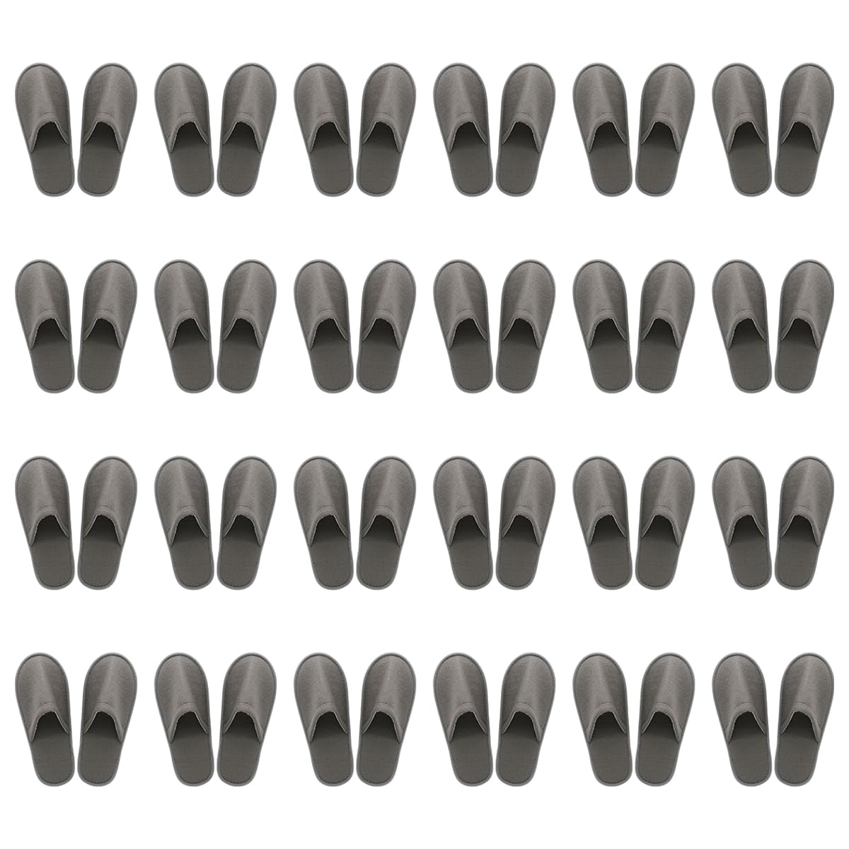 24 paia Unisex Closed Toe Pantofole antiscivolo Monouso Pantofole per gli ospiti Bulk House Pantofole Spa Pantofole per gli ospiti della famiglia Alberghi Casa Festa