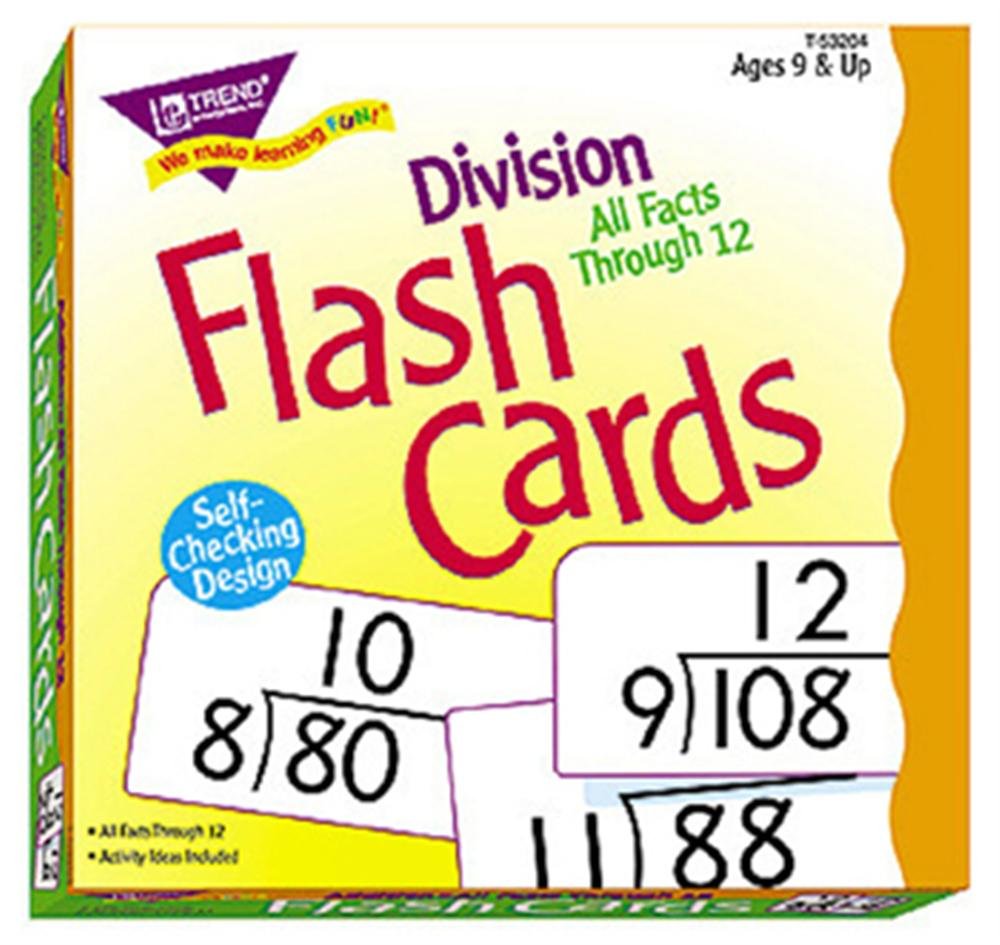 Trend Learning Card - Theme/subject: Learning - Skill Learning: Division - 156 Pieces - 9+