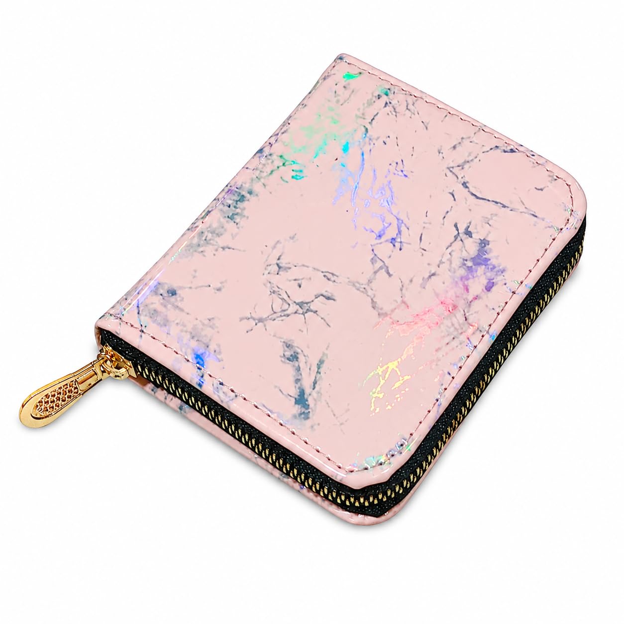 Women Small Purse Zip Purse for Ladies Small Coin Wallet for Girls Wallet for Women (Marvel White)-picture-14