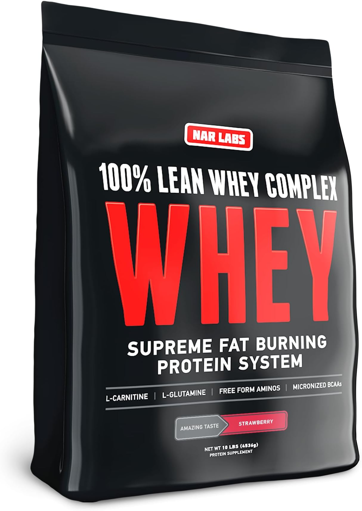 100% Lean Whey Complex 10 pounds (Strawberry)