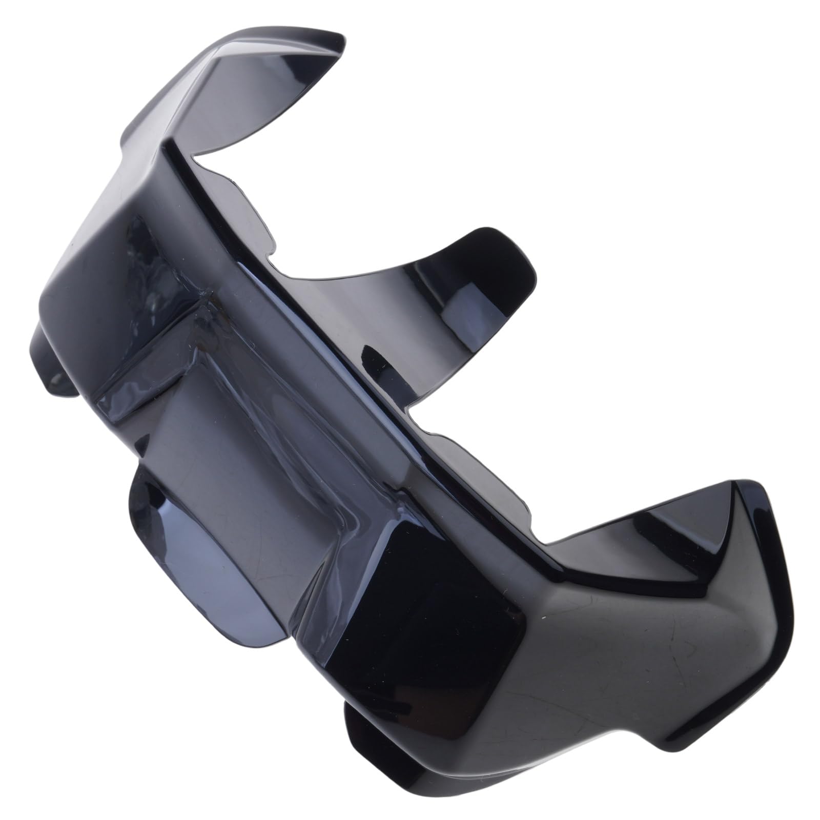 Becquet arrière résistant au vent de course en ABS Installation facile Améliore la stabilité aérodynamique Accessoires de becquet pour casque en ABS