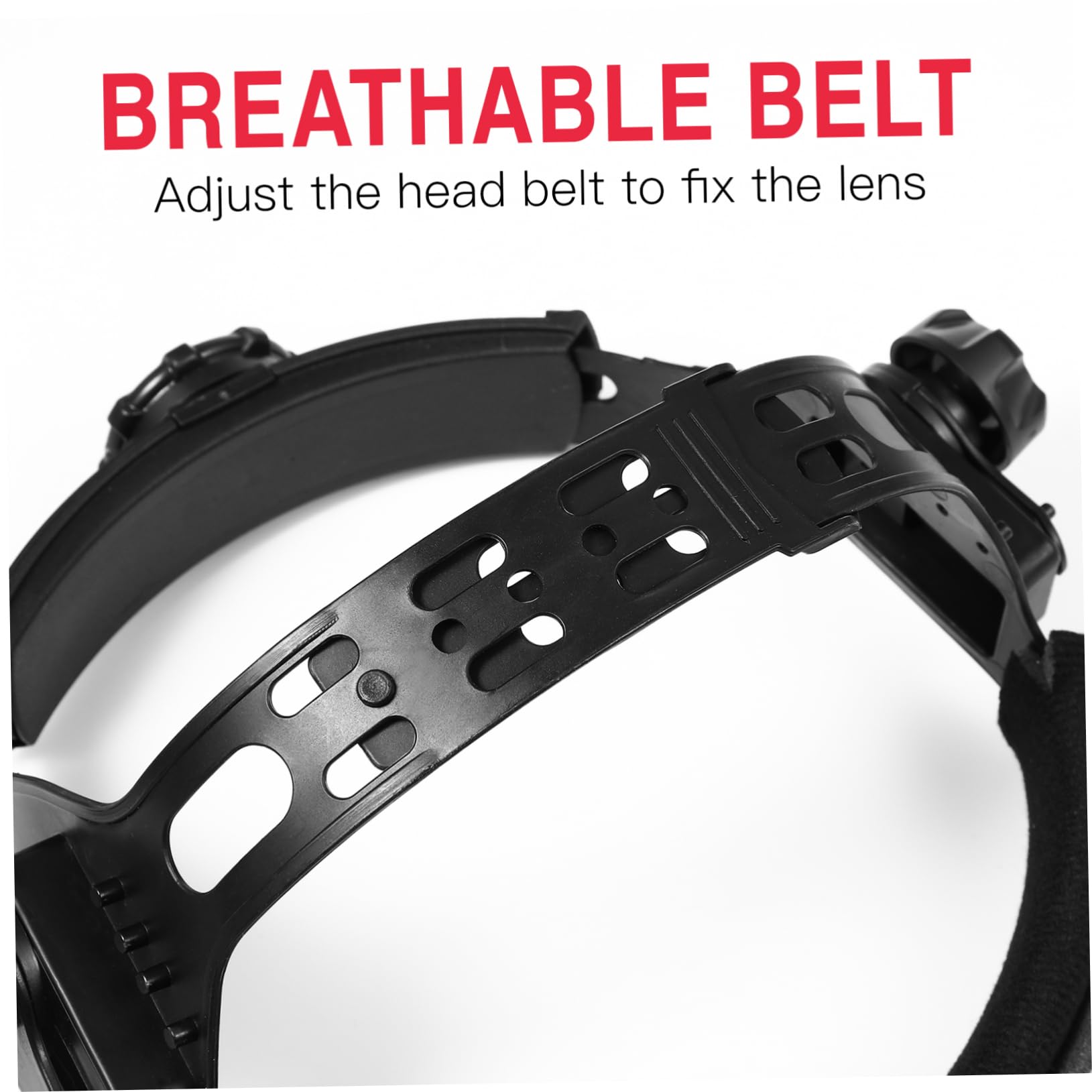 MAGICLULU Maschera per Saldatura Automatica Oscuramento Automatico, Schermo Grande, Regolazione a Marce, Materiale Pp Nero, Adatta per Saldatura e Carbon Arc Gouging