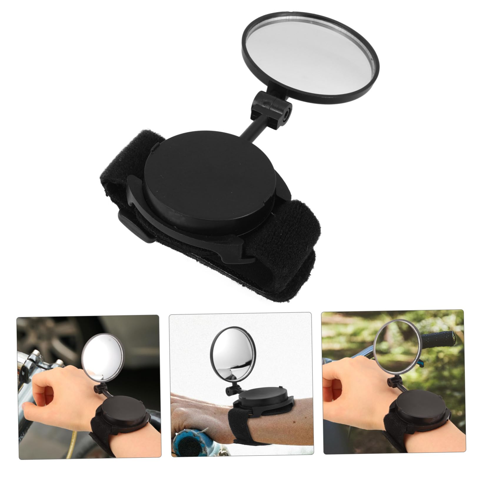 5 Piezas Retrovisor para Bicicleta con Rotación de Accesorio de Visibilidad para Urbano