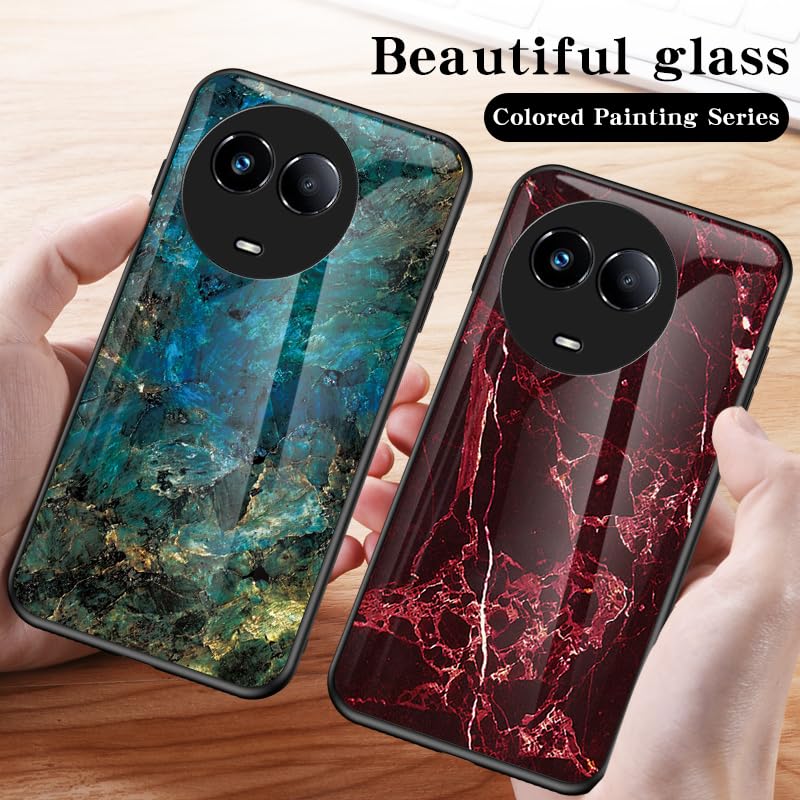 compatibile per OPPO REALME C11 / C11 (2021) RMX3231 RMX2185 Copertura tasti Custodia Cover Case protezione posteriore Slim matte Flessibile Gel Silicone TPU (Blue