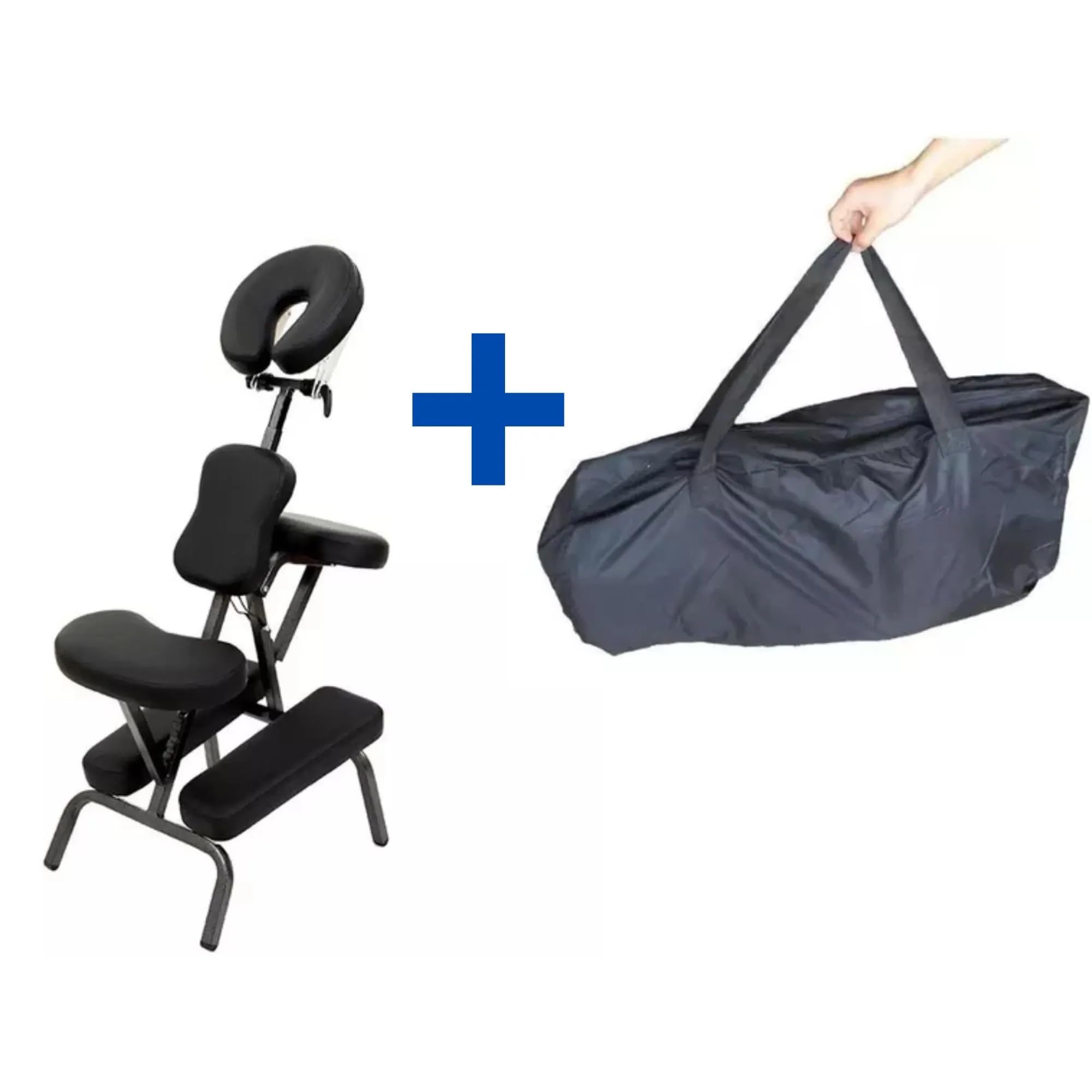 Cadeira De Massagem Portátil Shiatsu Quick Massagem Até 140Kg Com