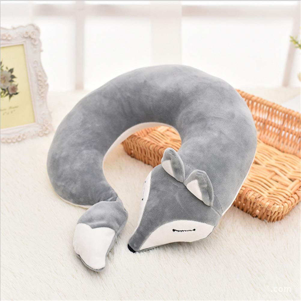 INFANZIA Cuscino In Memory Foam, Cuscino Ortopedico Cuscino Cervicale Per Alleviare I Dolori, Cuscino A Forma Di Goccia Per Il Collo, Bambù Lavabile, 53 X 22 Cm