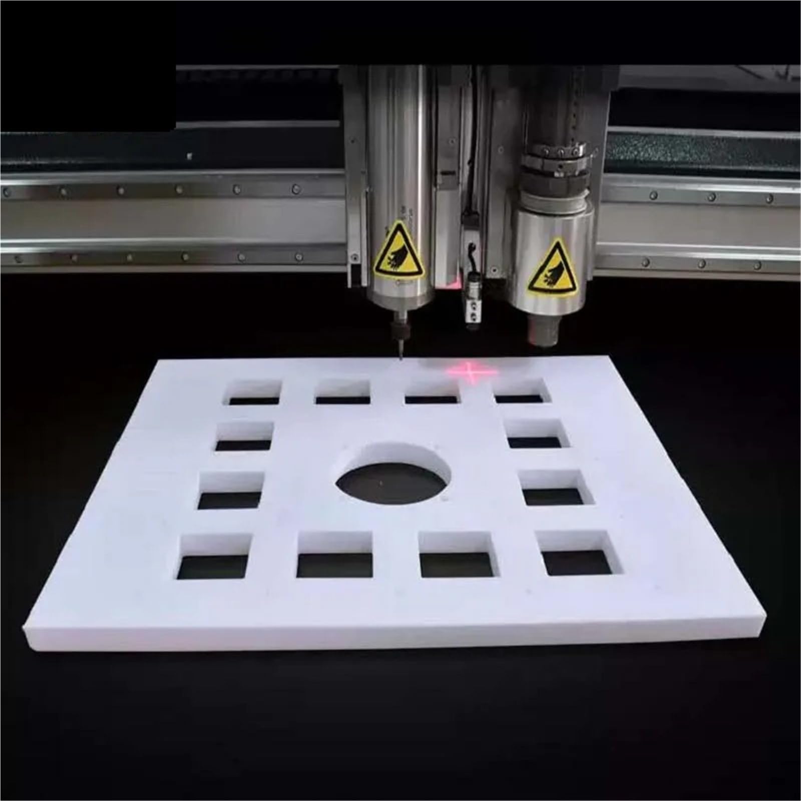 Ptfe-Folien Platte Dicke 0,1/0,3/0,5/1/3/5/8/10 mm Polytef-Platte(100x100mm,4mm)