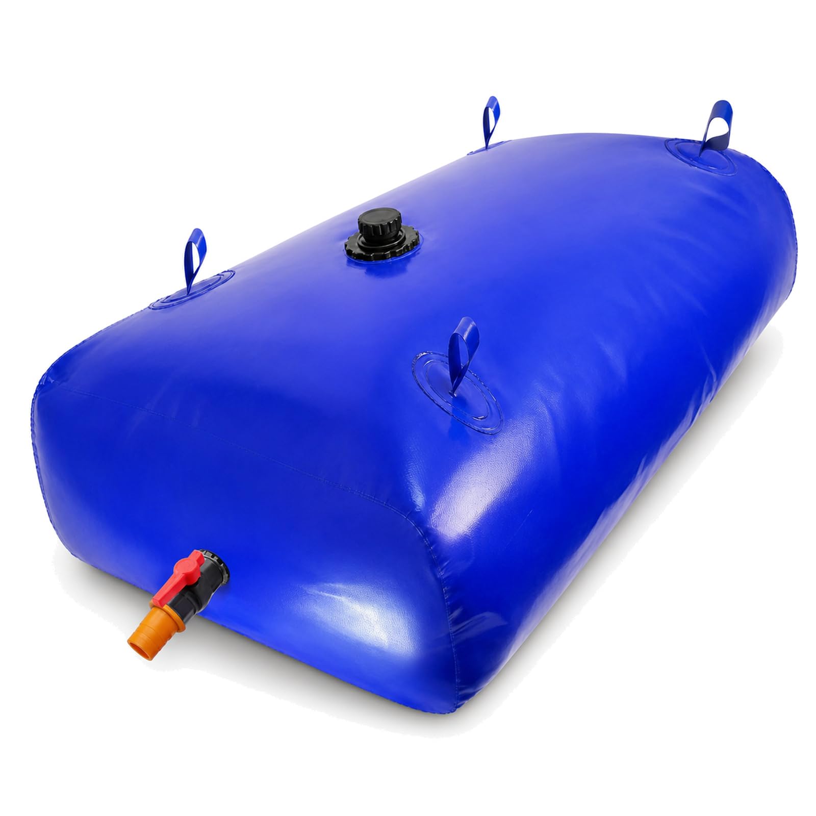 DepóSito De Agua Plegable De PVC,Vejiga De Almacenamiento De Agua,Deposito Agua Flexible Gran Capacidad,Bolsa Agua Plegable con Grifo,para JardíN,Acampar,Hogar,Riego AgríCola
