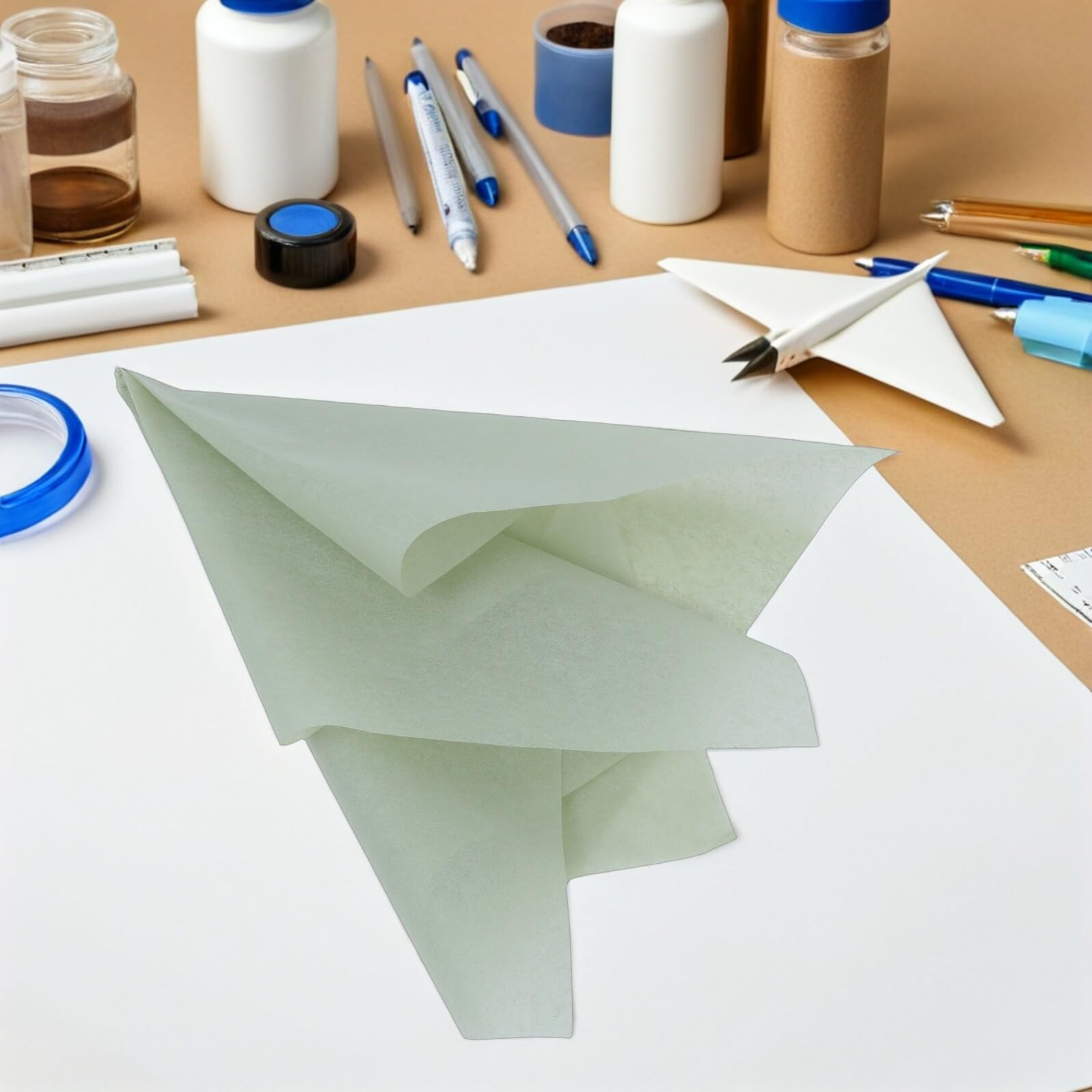 ULTECHNOVO Carta Velina 50x35cm per Imballaggio Floreale 100 Fogli Copiativa per Confezioni e Accessori per Regali Compleanno