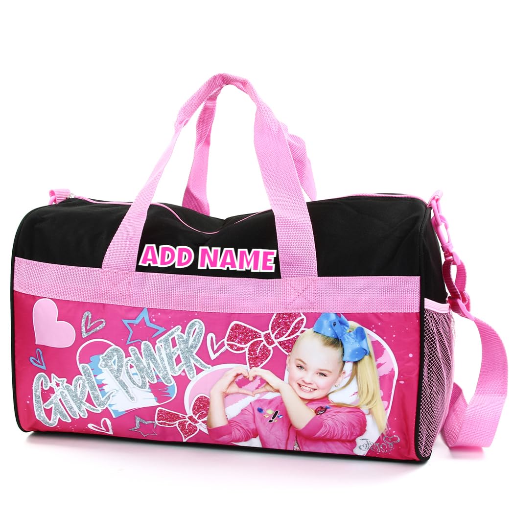 Personalized Licensed Kids Duffel Bag - Jojo Siwa