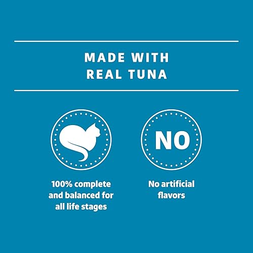 Miniatura 3 de Marca Tienda  Wonder Bound Alimento húmedo para gatos, salsa, latas de 3 onzas, paquete de 24 (atún)