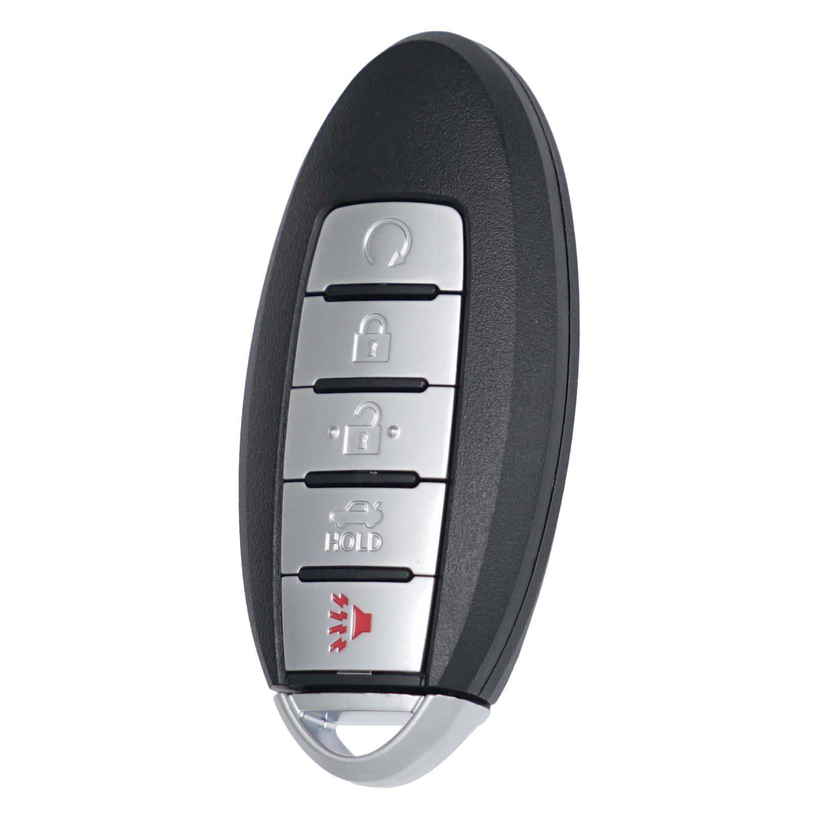 Telecomando di ricambio per telecomando per Nissan Altima Maxima 2016-2018, pulsante di avviamento, senza chiave, telecomando KR5S180144014 S180144310 a 5 pulsanti