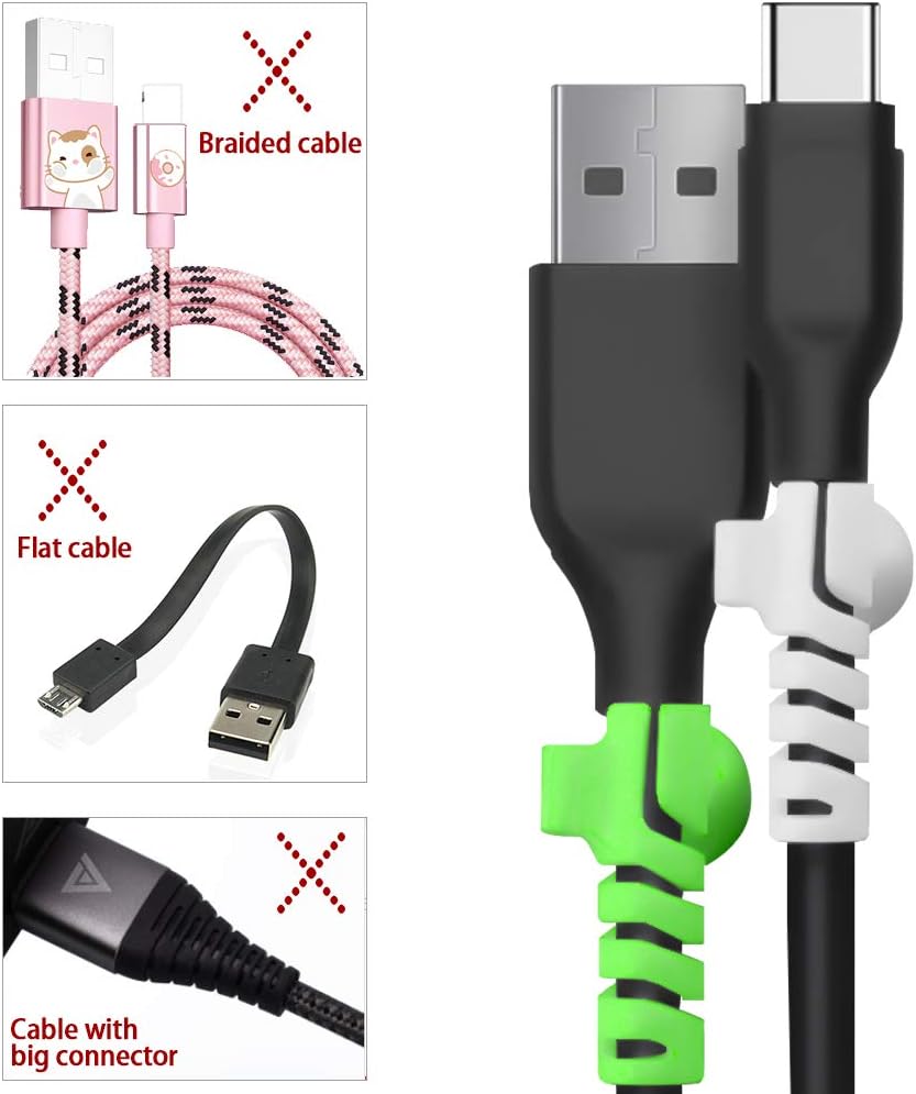 Usbケーブルプロテクター吸盤付き36個 断線防止カバーとケーブルクリップコードオーガナイザー 純正ライトニングケーブル 保護 根元に付けて固定 6色ツイストケーブル識別可能 Viwieu 2 5mm 4mm対応スパイラルカバー 両端は使用できます 折り防止 汚れ防止 耐摩耗性 携帯 Usbケーブルプロテクター吸盤付き36個 断線防止カバーとケーブルクリップコードオーガナイザー 純正ライトニングケーブル 保護 根元に付けて固定 6色ツイストケーブル識別可能 Viwieu 2 5mm 4mm対応スパイラルカバー 両端は使用できます 折り防止 汚れ防止 耐摩耗性 携帯