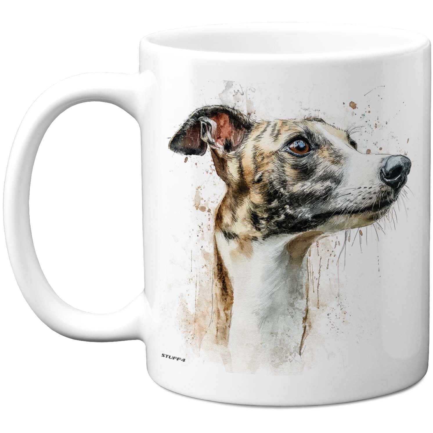 Stuff4 Dog Lover Gifts - Whippet Mug - Novelty Gifts for Friend Family from Relative Friend, Dog Owner Birthday Presents, Fun Bday Presents, 11oz Ceramic Dishwasher Safe Premium Mugs
