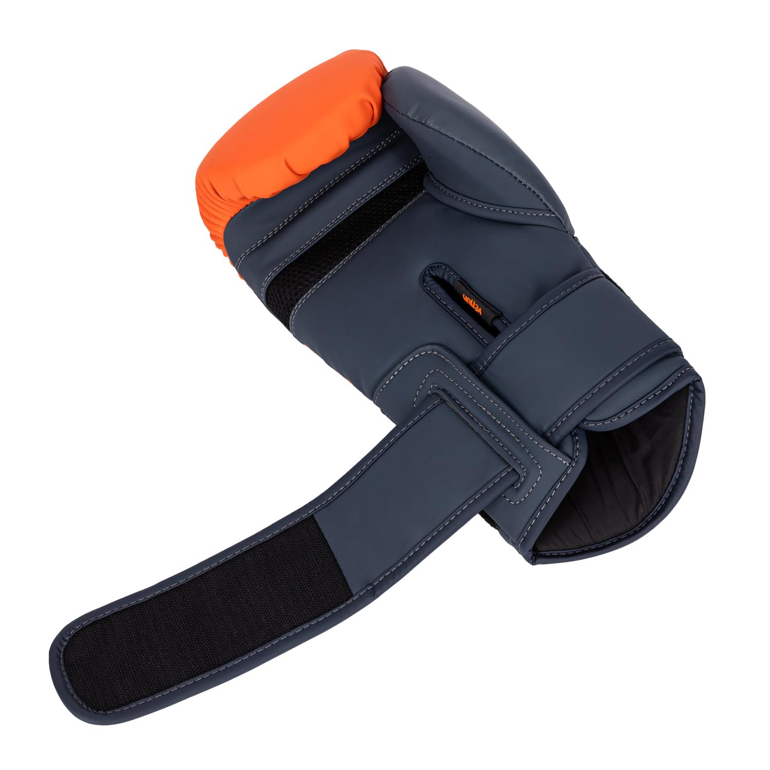 Venum Challenger 4.0 Boxing Gloves - Orange/Navy Blue 4