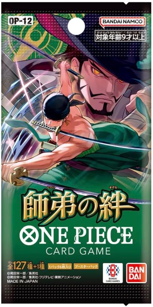 One Piece Booster Box OP-12 Legacy of The Master Factory Sealed Japanese